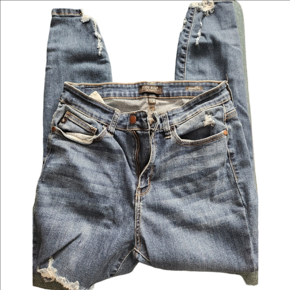 Judy Blue Distressed Skinny